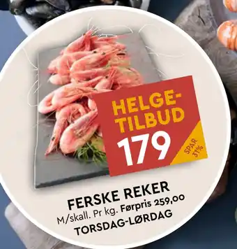 Coop Mega FERSKE REKER tilbud