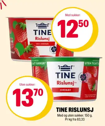 Coop Extra TINE RISLUNSJ tilbud