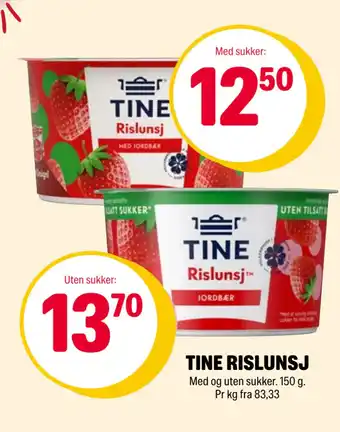 Coop Extra TINE RISLUNSJ tilbud