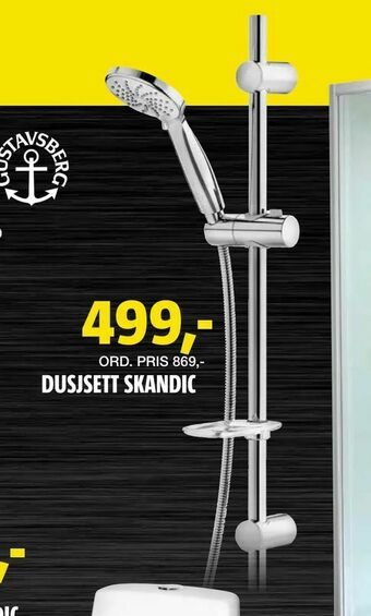 Bauhaus Dusjsett skandic tilbud