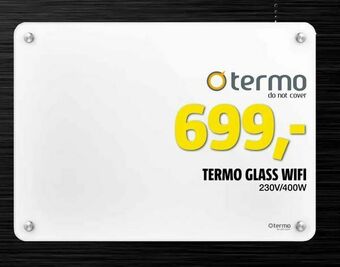 Bauhaus Termo glass wifi tilbud