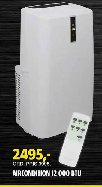 Bauhaus Aircondition 12 000 btu tilbud