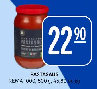 Rema 1000 PASTASAUS tilbud