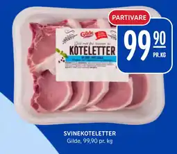 Rema 1000 SVINEKOTELETTER tilbud