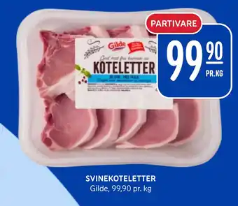 Rema 1000 SVINEKOTELETTER tilbud