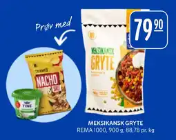 Rema 1000 MEKSIKANSK GRYTE tilbud