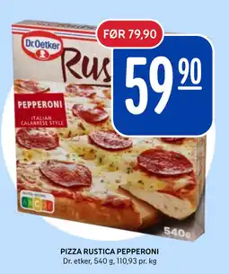 Rema 1000 PIZZA RUSTICA PEPPERONI tilbud