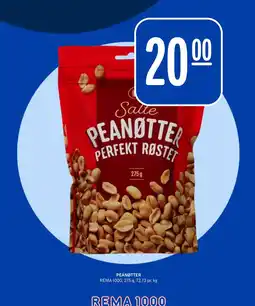 Rema 1000 PEANØTTER tilbud