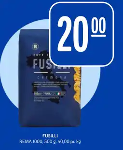 Rema 1000 FUSILLI tilbud