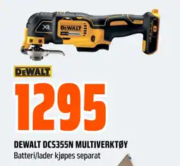 Obs Bygg DEWALT DCS355N MULTIVERKTØY tilbud