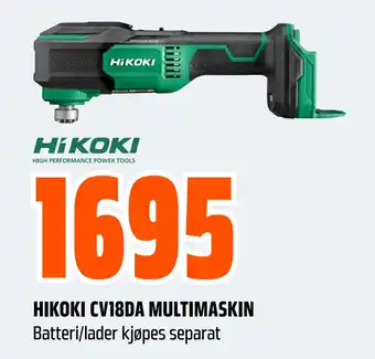 Obs Bygg HIKOKI CV18DA MULTIMASKIN tilbud