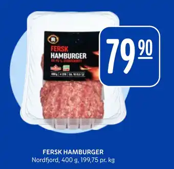 Rema 1000 FERSK HAMBURGER tilbud