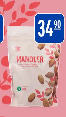 Rema 1000 MANDLER tilbud