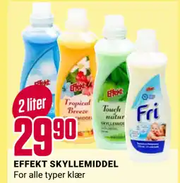 Europris EFFEKT SKYLLEMIDDEL tilbud