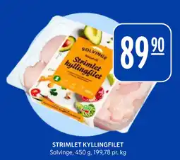 Rema 1000 STRIMLET KYLLINGFILET tilbud