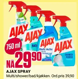 Europris AJAX SPRAY tilbud