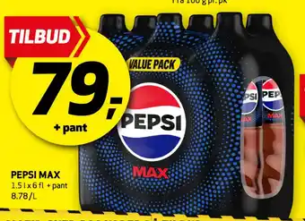 Bunnpris PEPSI MAX tilbud