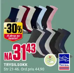 Europris TRYSILSOKK tilbud