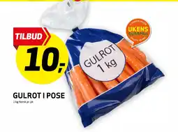 Bunnpris GULROT I POSE tilbud