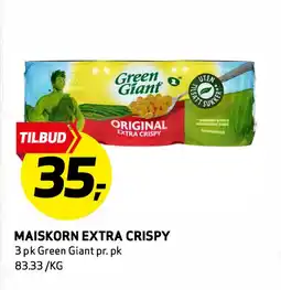 Bunnpris MAISKORN EXTRA CRISPY tilbud