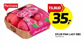 Bunnpris EPLER PINK LADY RØD tilbud