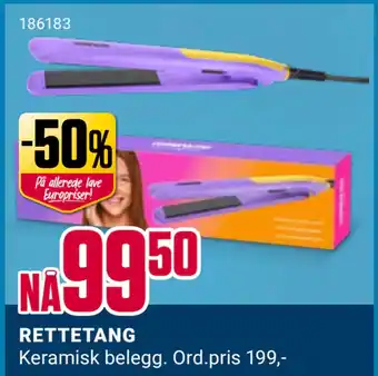 Europris RETTETANG tilbud