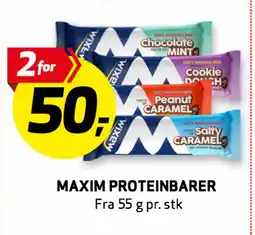 Bunnpris MAXIM PROTEINBARER tilbud