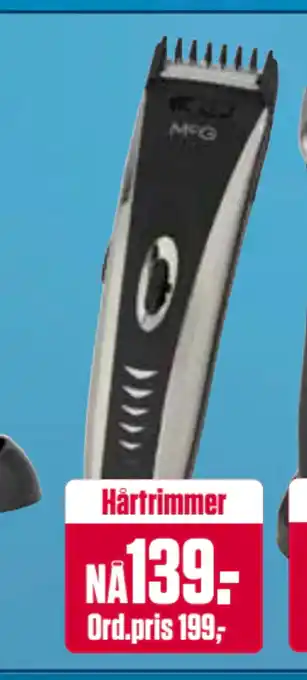 Europris Hårtrimmer tilbud
