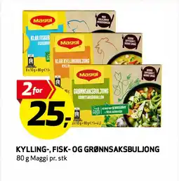 Bunnpris Kylling-, Fisk- og Grønnsaksbuljong tilbud