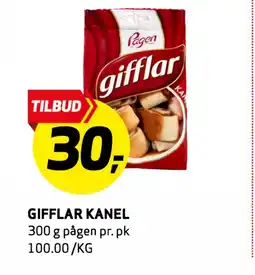 Bunnpris GIFFLAR KANEL tilbud