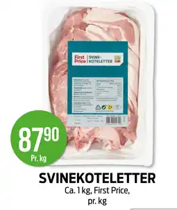 Kiwi SVINEKOTELETTER tilbud