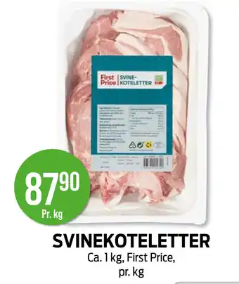 Kiwi SVINEKOTELETTER tilbud