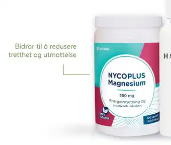 Vitusapotek Nycoplus Magnesium 350 mg tilbud