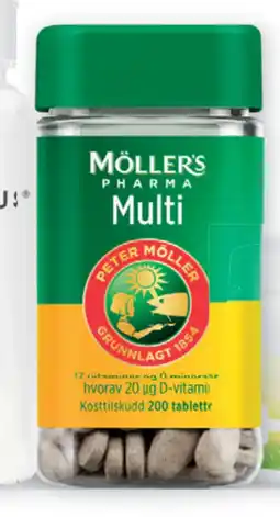 Vitusapotek Möller’s Pharma Multi, 200 tabl tilbud