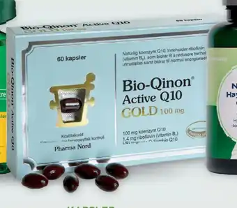 Vitusapotek Bio-Qinon Q10 Gold 100 mg, 60 stk tilbud