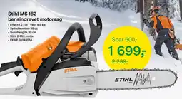 Felleskjøpet Stihl MS 162 bensindrevet motorsag tilbud