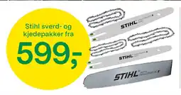 Felleskjøpet Stihl sverd- og kjedepakker tilbud