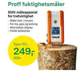 Felleskjøpet Stihl måleapparat for trefuktighet tilbud