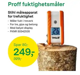 Felleskjøpet Stihl måleapparat for trefuktighet tilbud