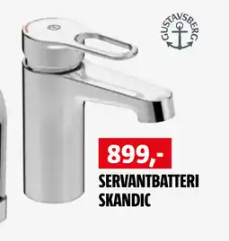 Bauhaus SERVANTBATTERI SKANDIC tilbud