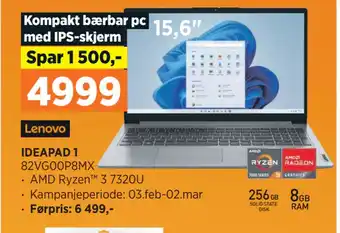 POWER IDEAPAD 1 tilbud