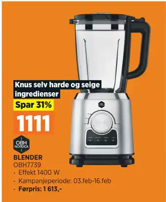 POWER BLENDER tilbud
