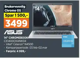 POWER 14 CHROMEBOOK tilbud