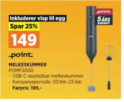 POWER MELKESKUMMER tilbud
