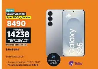 POWER SAMSUNG SMS931BZSDEUB tilbud