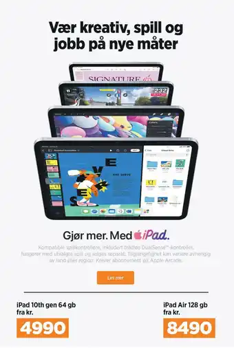 POWER iPad 10th gen 64 gb tilbud