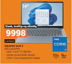 POWER IDEAPAD SLIM 3 tilbud