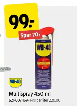 Jula Multispray 450 ml tilbud