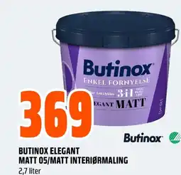 Coop Obs Butinox elegant matt 05/matt interiørmaling tilbud