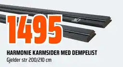 Coop Obs Harmonie karmsider med dempelist tilbud